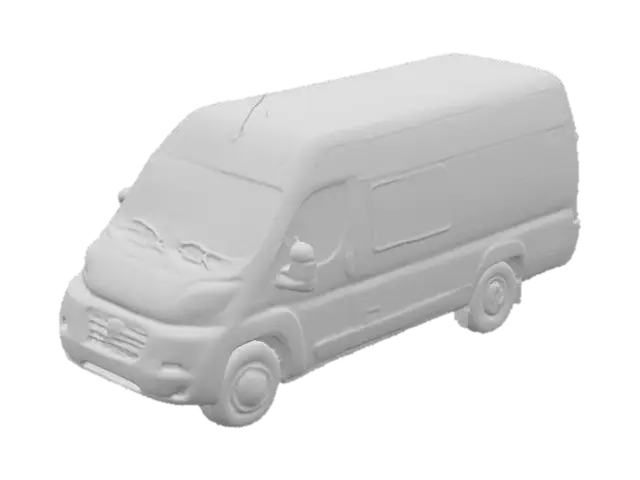 3D model for rusty  fiat ducato