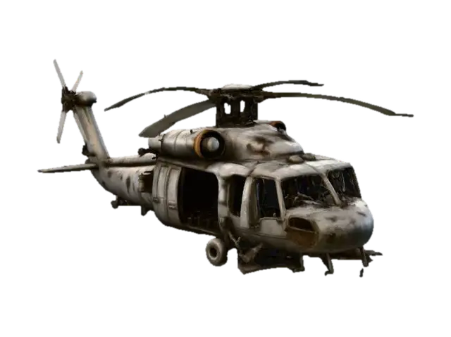 Heli - Aviation 3D model, vytvořený pomocí AI