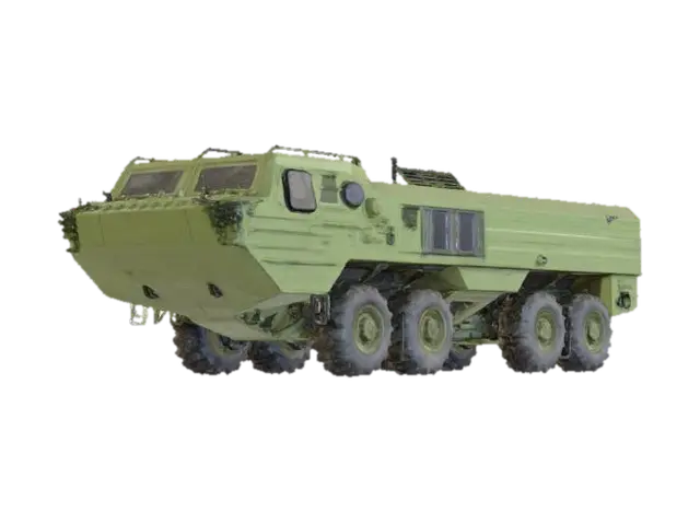 Amphibious Truck - Trucks 3D model, vytvořený pomocí AI