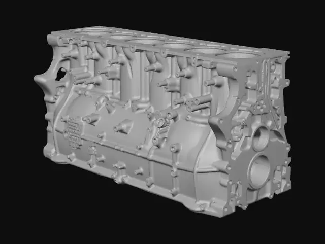 3D model for Engine Block D13