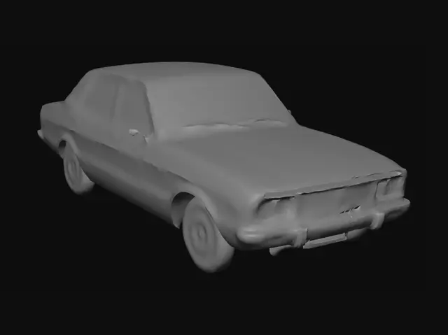 3D model for change this car to snowy variant