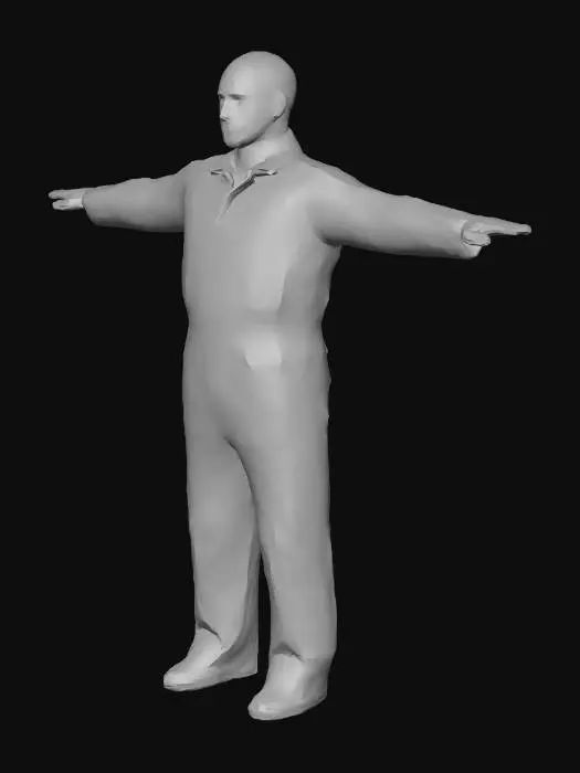 Prison Inmate Model Free Prisoner 3D Models - Download Instantly | Meshy