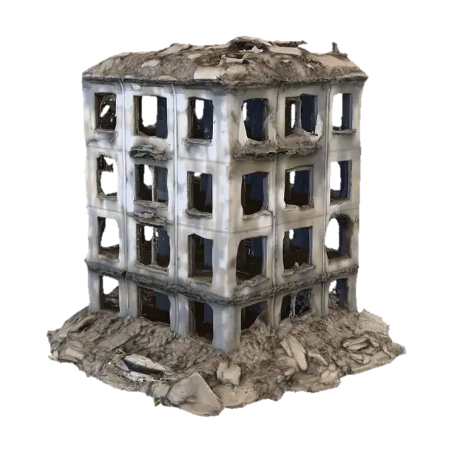 Desolate Remnants - Doom AI 생성 3D 모델