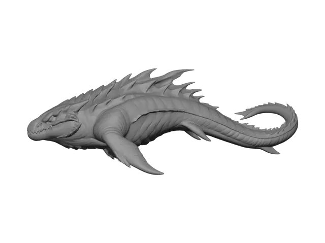 3D model for Frostscale Dragon