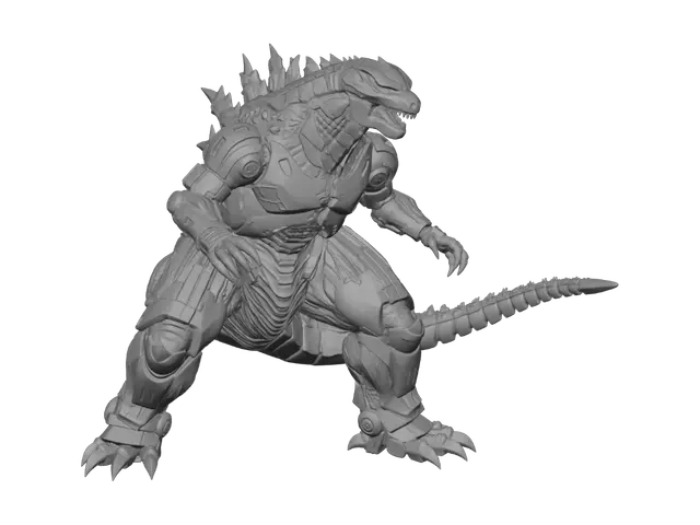 3D model for Mecha Godzilla