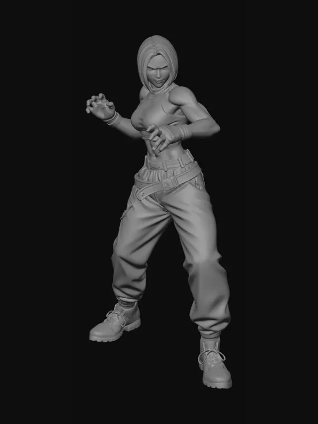 3D model for Crimson Fury