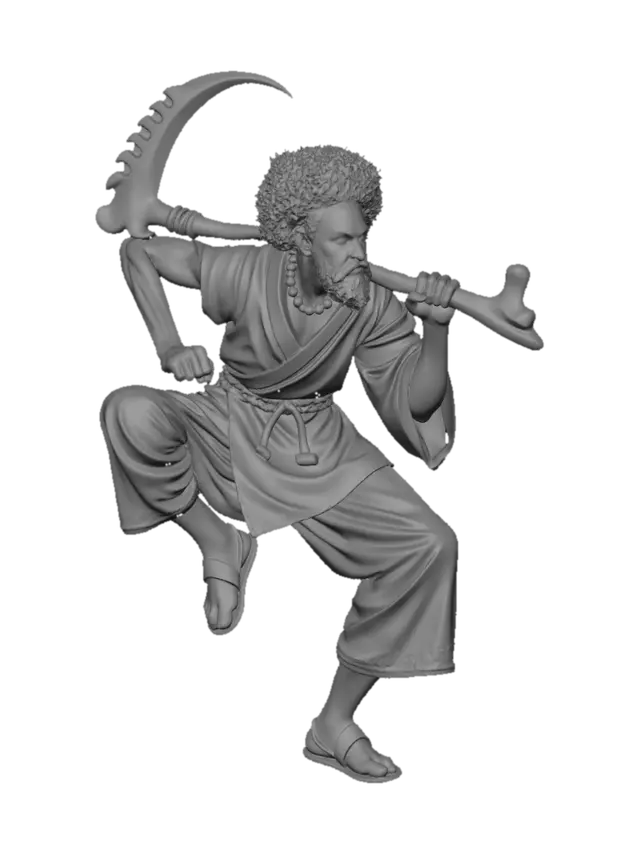 3D model for Crescent Sickle Warrior