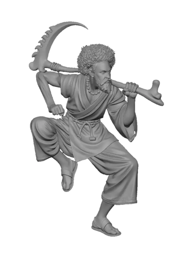 3D model for Crescent Sickle Warrior
