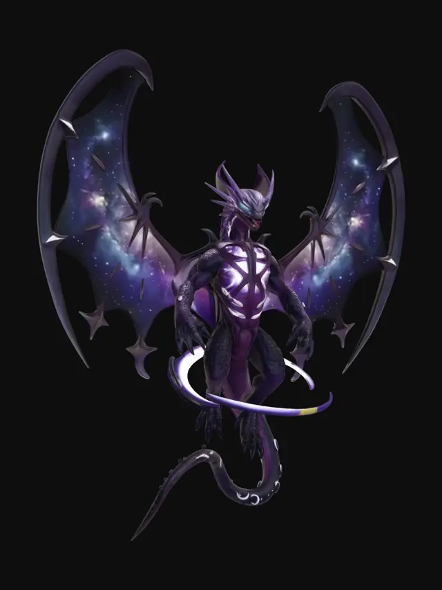 3D model for Nebula Dragon