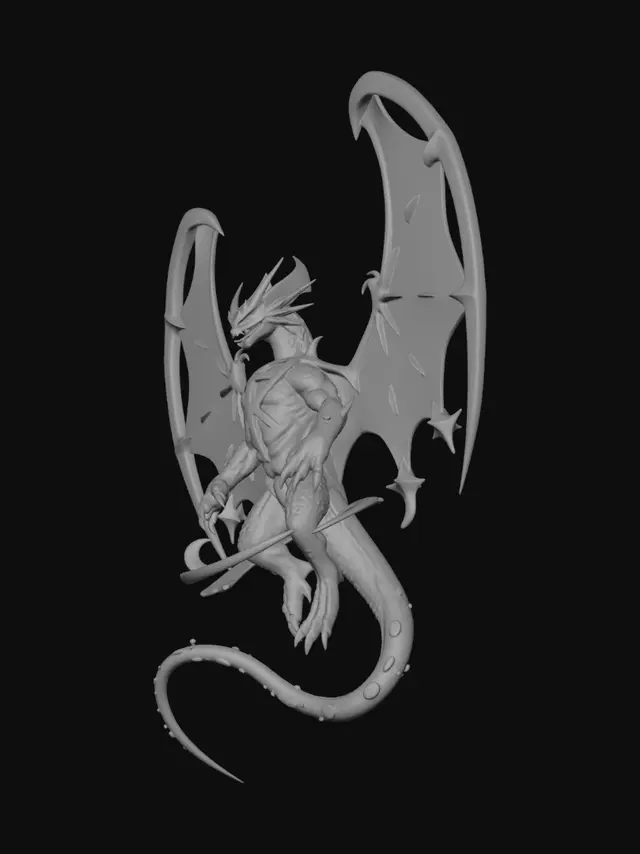 3D model for Nebula Dragon
