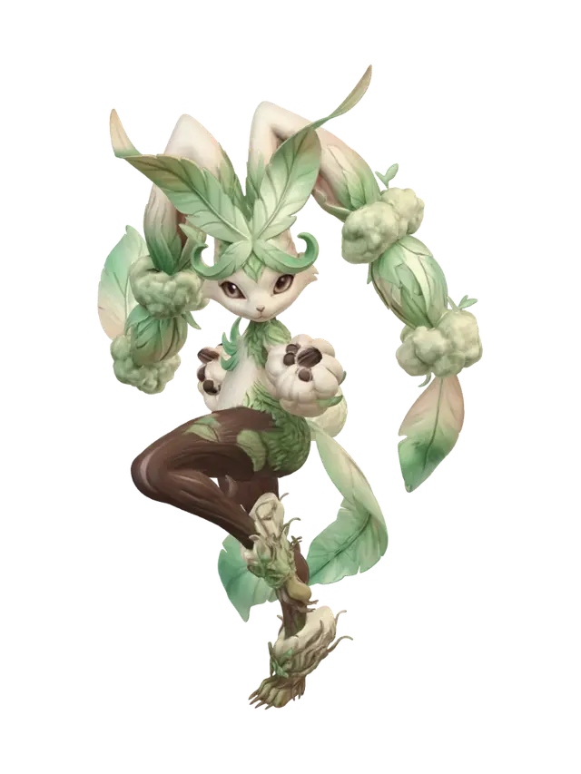 3D model for Leaf-Wreathed Guardian