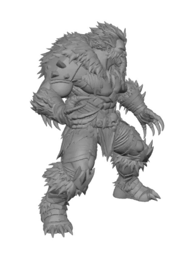 3D model for Boneclaw Berserker