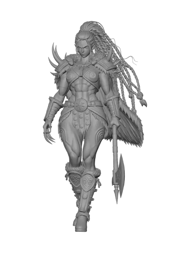 3D model for Frostbound Valkyrie