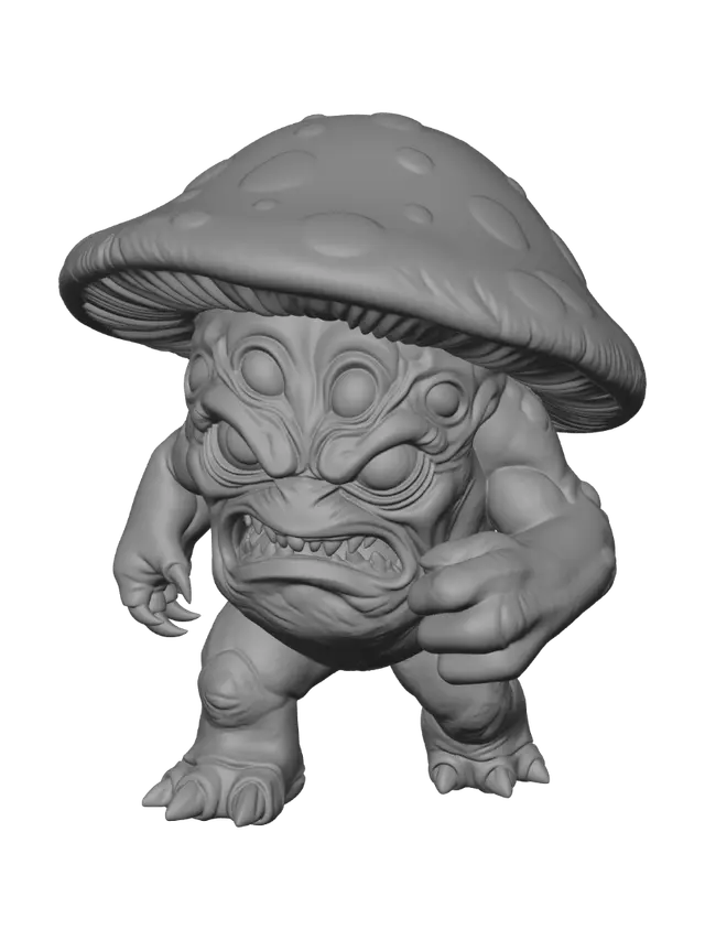 3D model for The Violet Shroombrute