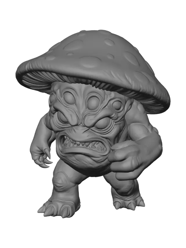 3D model for The Violet Shroombrute