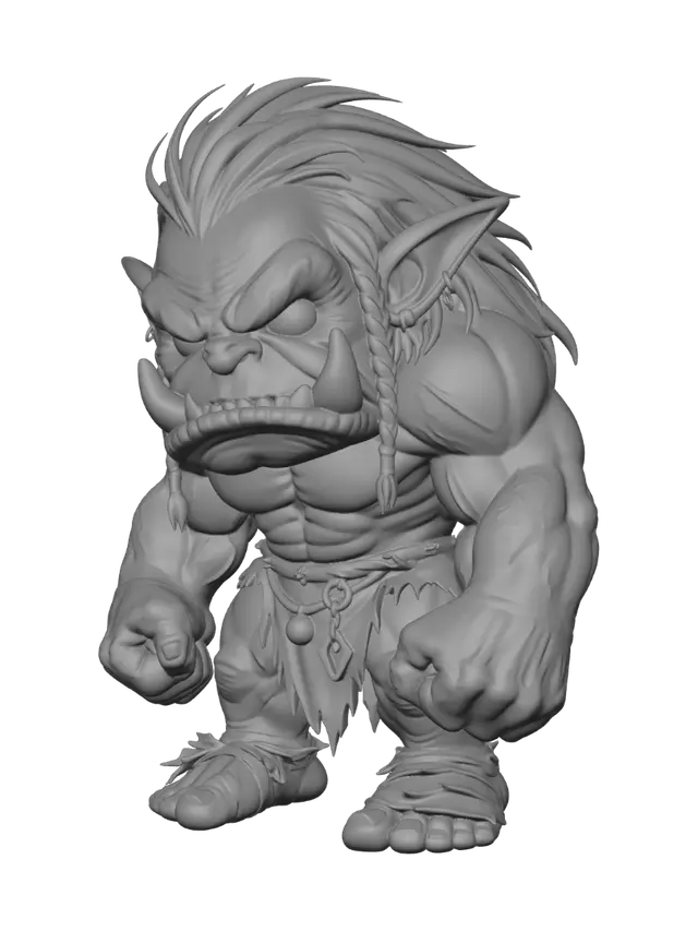 3D model for Ironjaw Brute