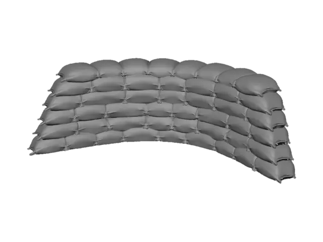 3D model for Sandbag Dome