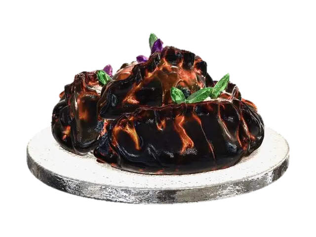 dumpling - Delicacy 3D model, vytvořený pomocí AI