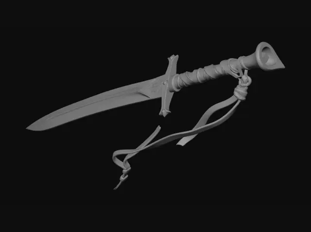3D model for Common Weapon: Low-poly stylized iron broadsword, wrapped leather hilt, slightly chipped metal blade, dark fantasy RPG asset, hand-painted texture style, no background --ar 1:1Legendary Weapon: Low-poly fantasy greatsword, forged from glowing purple dark-matter crystal, floating magical runes orbiting the blade, high-tier RPG weapon, stylized, emissive texture --ar 1:1Dungeon Wall/Environment: Low-poly modular gothic dungeon wall panel, dark grey brick, iron wall-torch with a glowing blue magical flame, stylized fantasy game environment asset --ar 1:1Enemy Monster: Low-poly skeleton warrior, rusted iron helmet, glowing red magical eyes, holding a broken shield, stylized dark fantasy RPG enemy, game-ready --ar 1:1