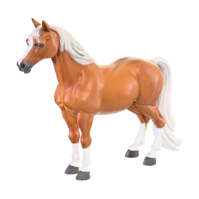 3D model for low poly horse