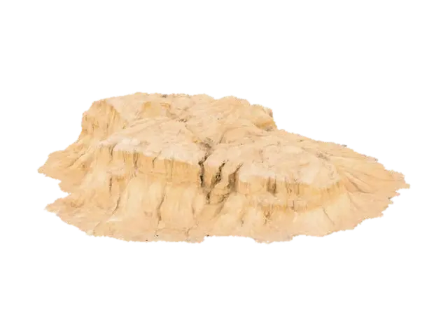 Desert Mesa Formation - Geology model 3D, wygenerowany przez AI