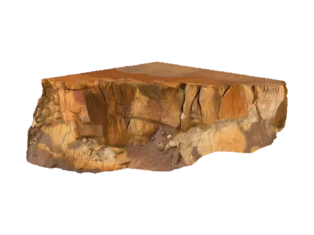 Rocky Cliffside - High 3D model, vytvořený pomocí AI
