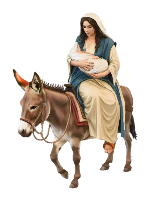 Journey to Bethlehem - Nativity 3D model, vytvořený pomocí AI