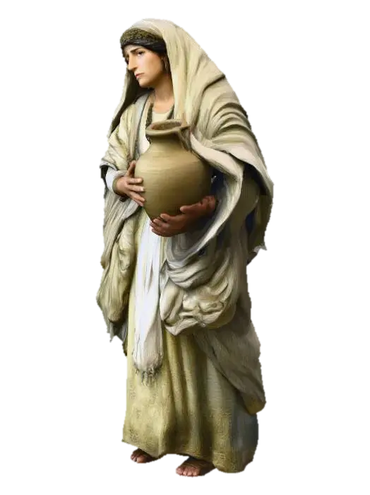 The Water Bearer - Zodiac 3D model, vytvořený pomocí AI