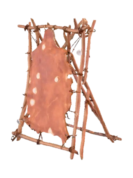Tanning Frame in the Sun - Relaxation 3D model, vytvořený pomocí AI