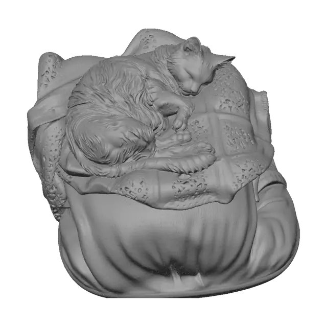 3D model for Nap Time Duo