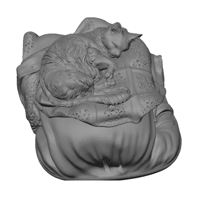 3D model for Nap Time Duo