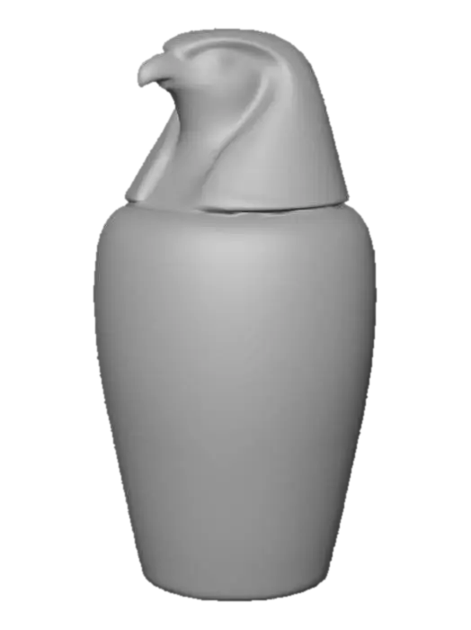 3D model for Ancient Falcon Canopic Jar