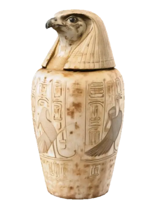 3D model for Ancient Falcon Canopic Jar