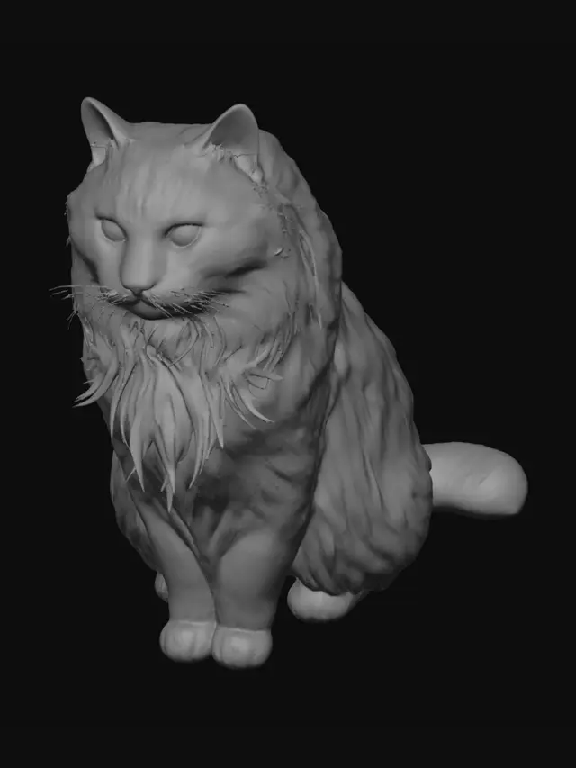 3D model for Creamy Ginger Fluff