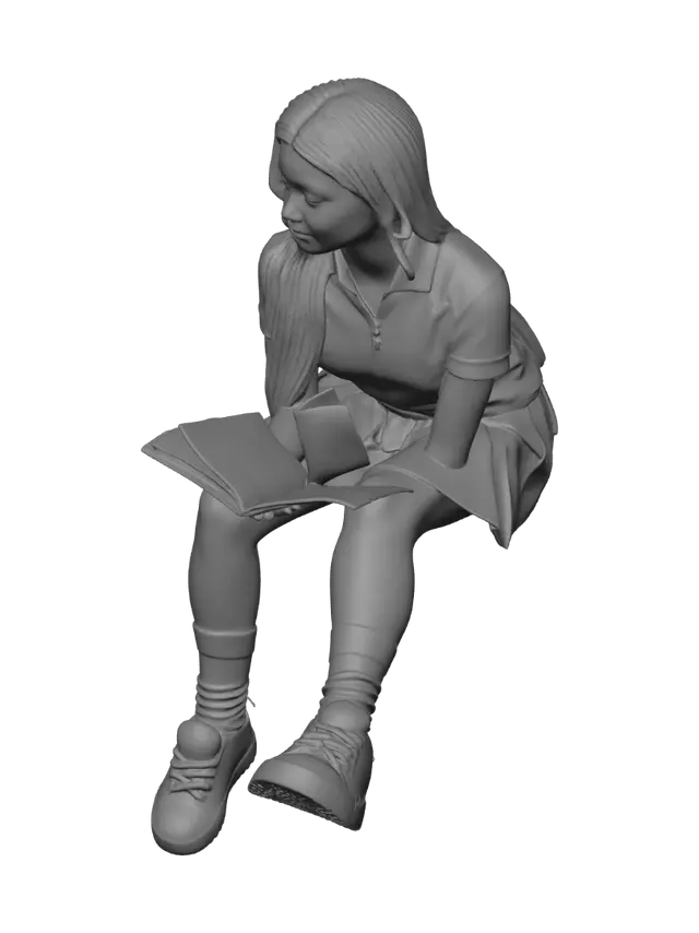 3D model for Quiet Reading in the Library