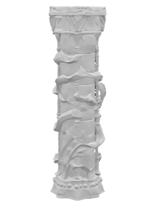 3D model for Infernal Obsidian Pillar