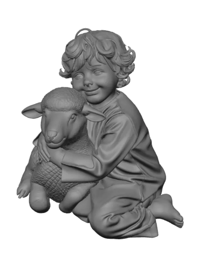 3D model for Golden Hour Lamb Hug