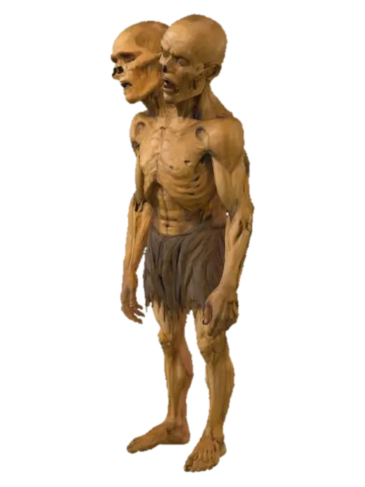 Duality of Self, #Halloween2025# - Twohead AI 생성 3D 모델