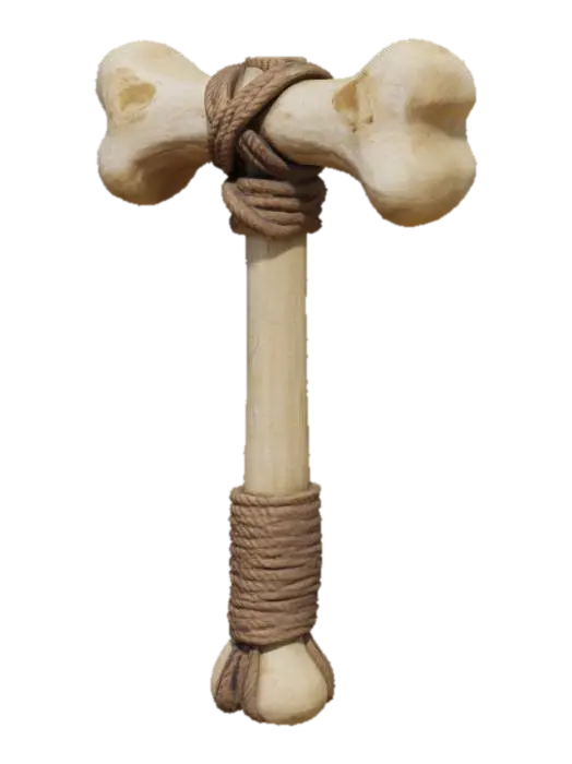 Bone Hammer 3D model, vytvořený pomocí AI