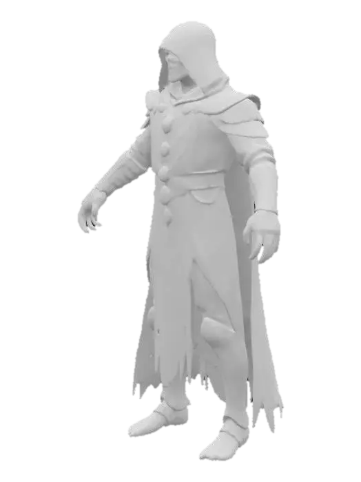 3D model for Necromancer