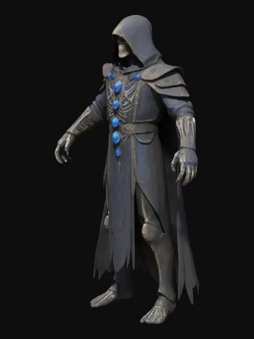 3D model for Necromancer
