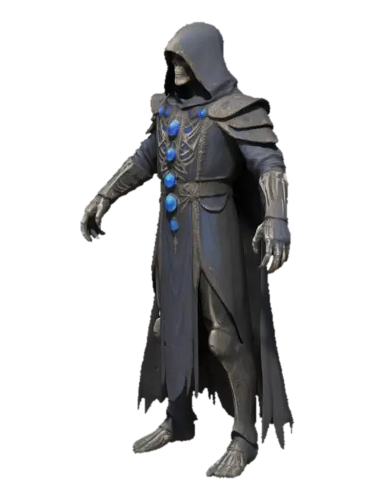 3D model for Necromancer
