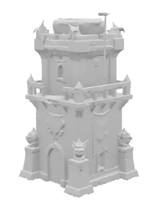 3D model for Eagle Guardian Tower