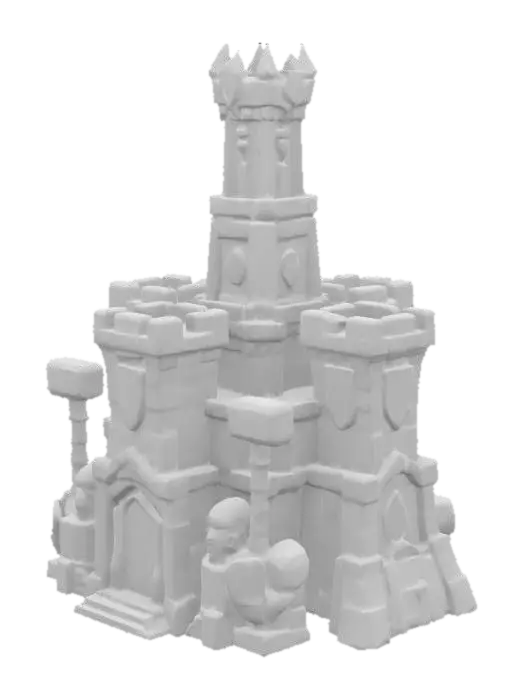 3D model for Fantasy Fortress