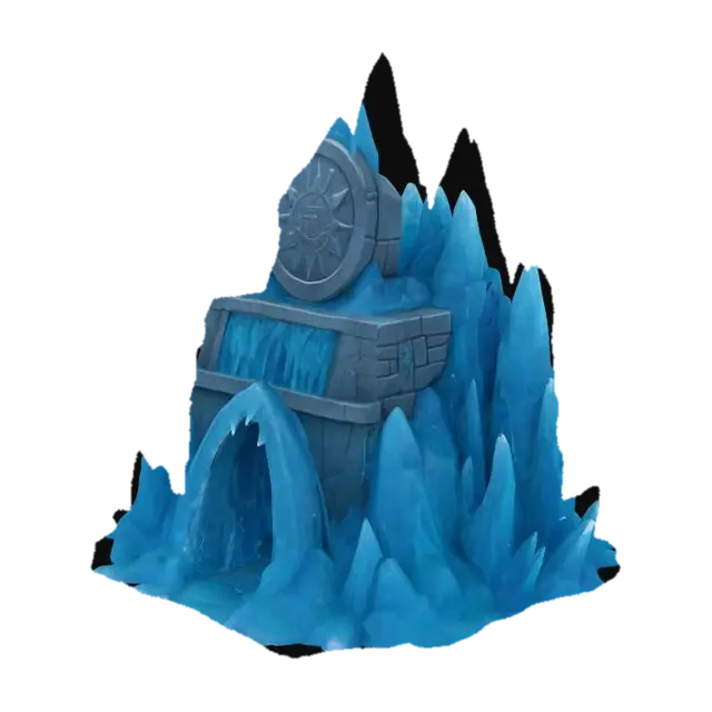 3D model for Ice Crystal Dungeon