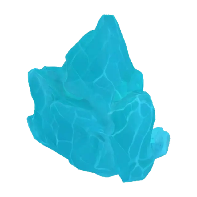 3D model for Mystic Glacier