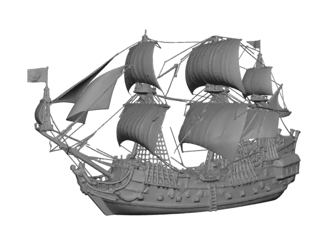 3D model for Deadly Ship