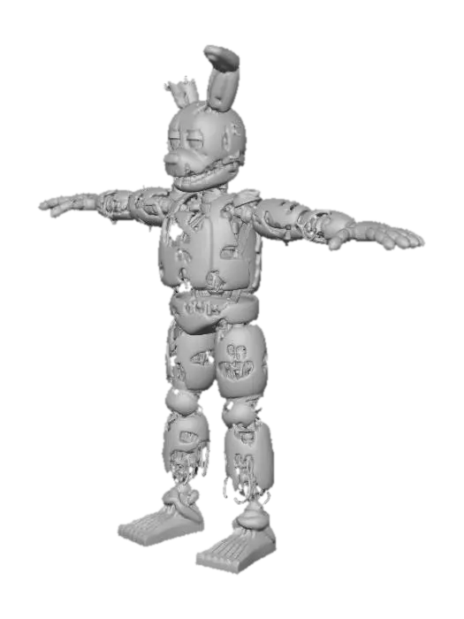 Free Springtrap 3D Models - Download Instantly | Meshy