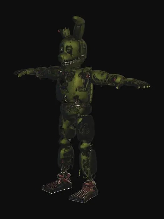 Free Springtrap 3D Models - Download Instantly | Meshy