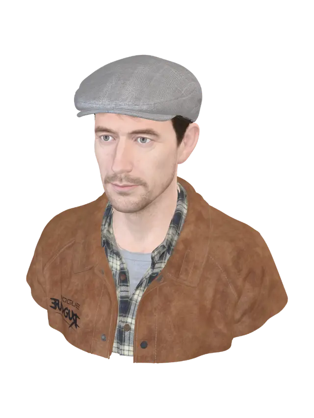 FARC DONNY - Neutralexpression 3D model, vytvořený pomocí AI